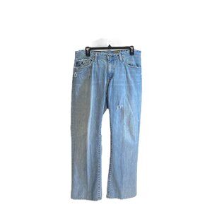 AG Jeans Fillmore Straight Leg Jeans Blue Size 33 x 34